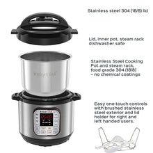 Load image into Gallery viewer, 7-in-1 Multi- Use Programmable Pressure Cooker, Slow Cooker, Rice Cooker, Yogurt Maker and Warmer