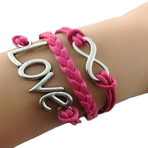 Infinity Love White Bracelet