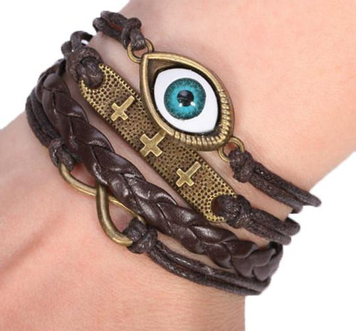 Infinity Evil Eye Bracelet