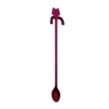 Load image into Gallery viewer, Cute Cat Spoon Long Handle Spoons